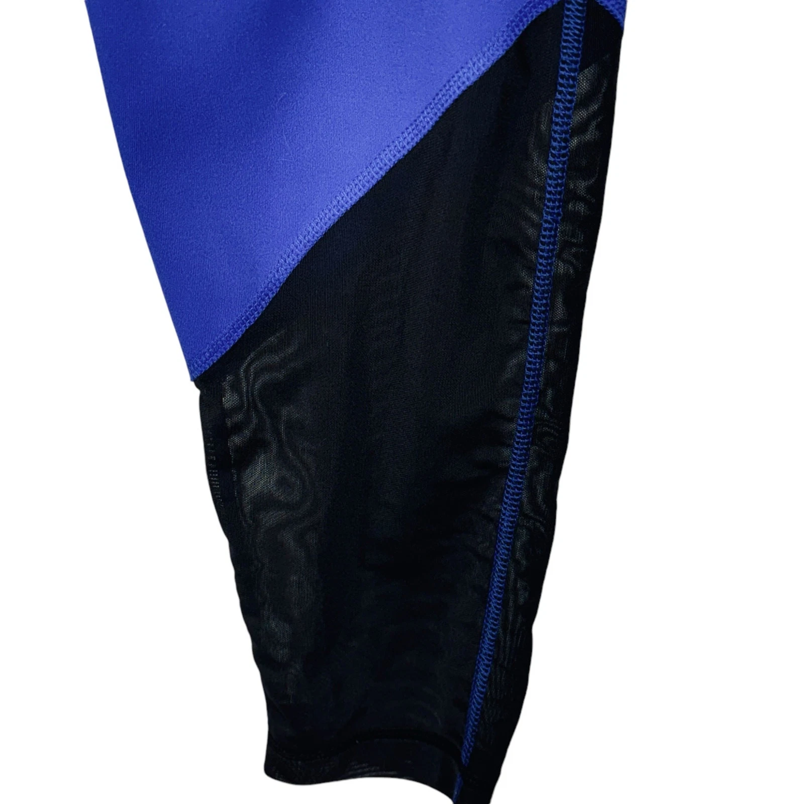 yogalicious ankle inner pocket mesh elastic waist activewear leggings