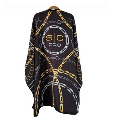 StyleCraft Gamma+ Cutting Styling '' Chains'' Cape Polyester Hook Closure