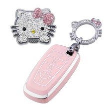 Pink Car Accessories 3 Pcs for Ford Edge Escape Expedition Explorer Fusion Mu...