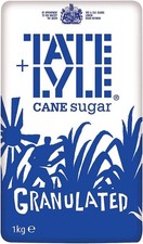 Tate & Lyle Granulated Sugar 1kg Pack of 1, 2, 15 or 30 Bags