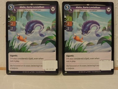 Altered TCG: Alelo, Earie Leviathan 2x (SKY 100-C-EN) ungescannt
