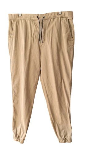Urban Pipeline Khaki Joggers Large Drawstring Elastic Waist Casual Pants NWOT - Picture 1 of 8