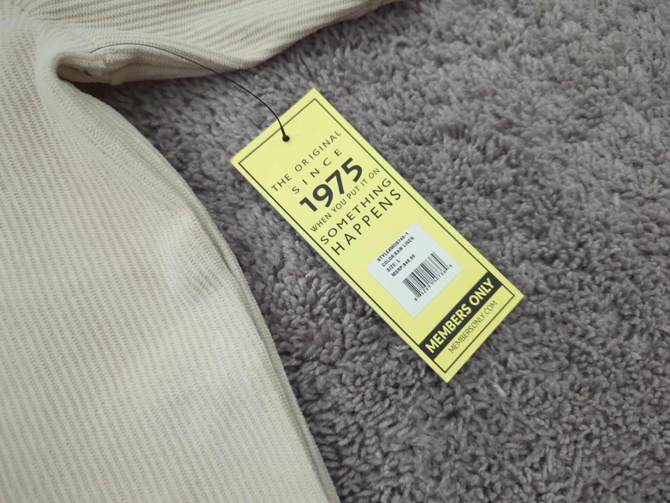 Camisa abotonada solo para miembros para hombre grande de pana Preppy deletreada Foto 2 de 4