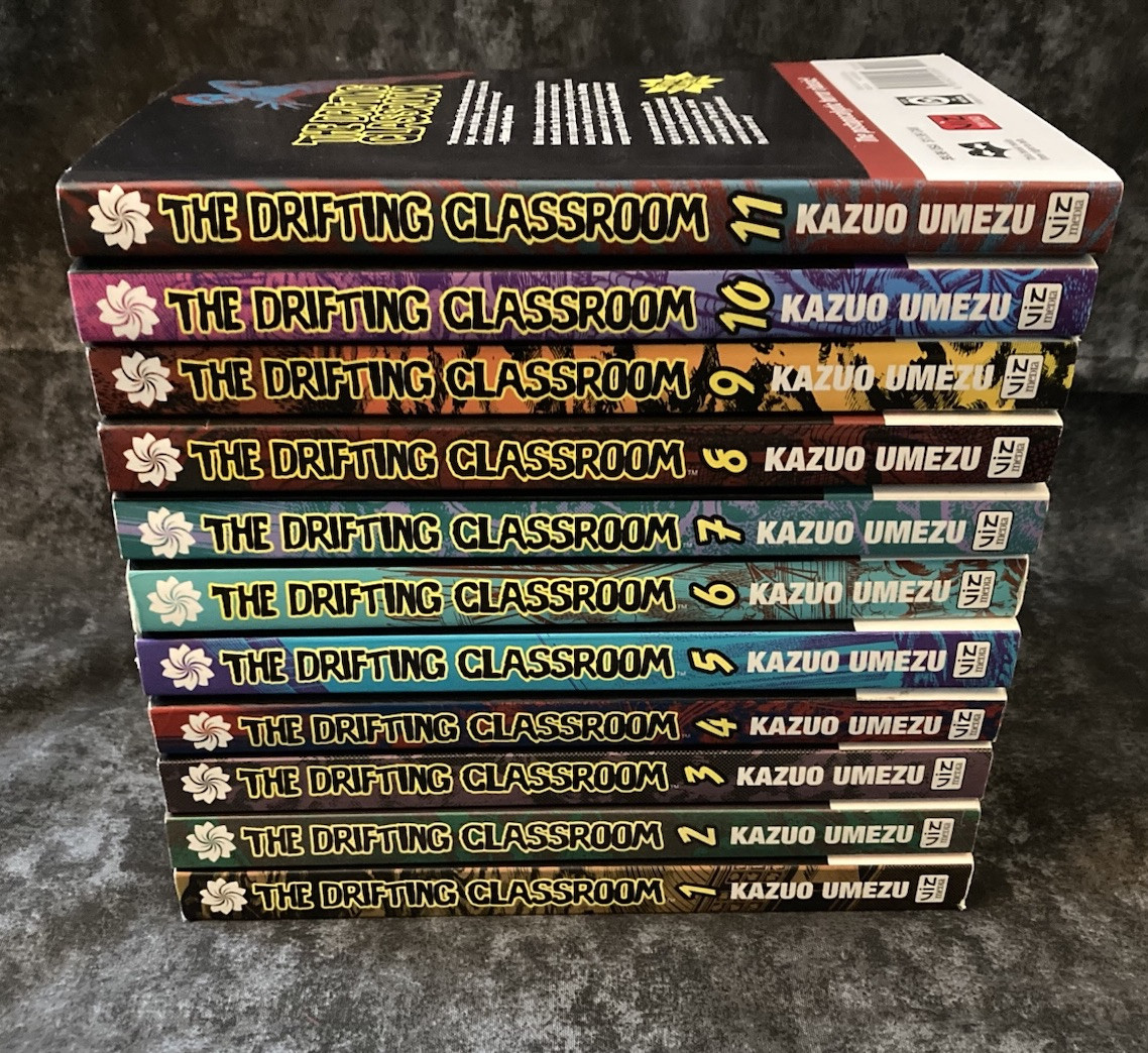 The Drifting Classroom Manga Volumes 1-11 Complete Series Kazuo