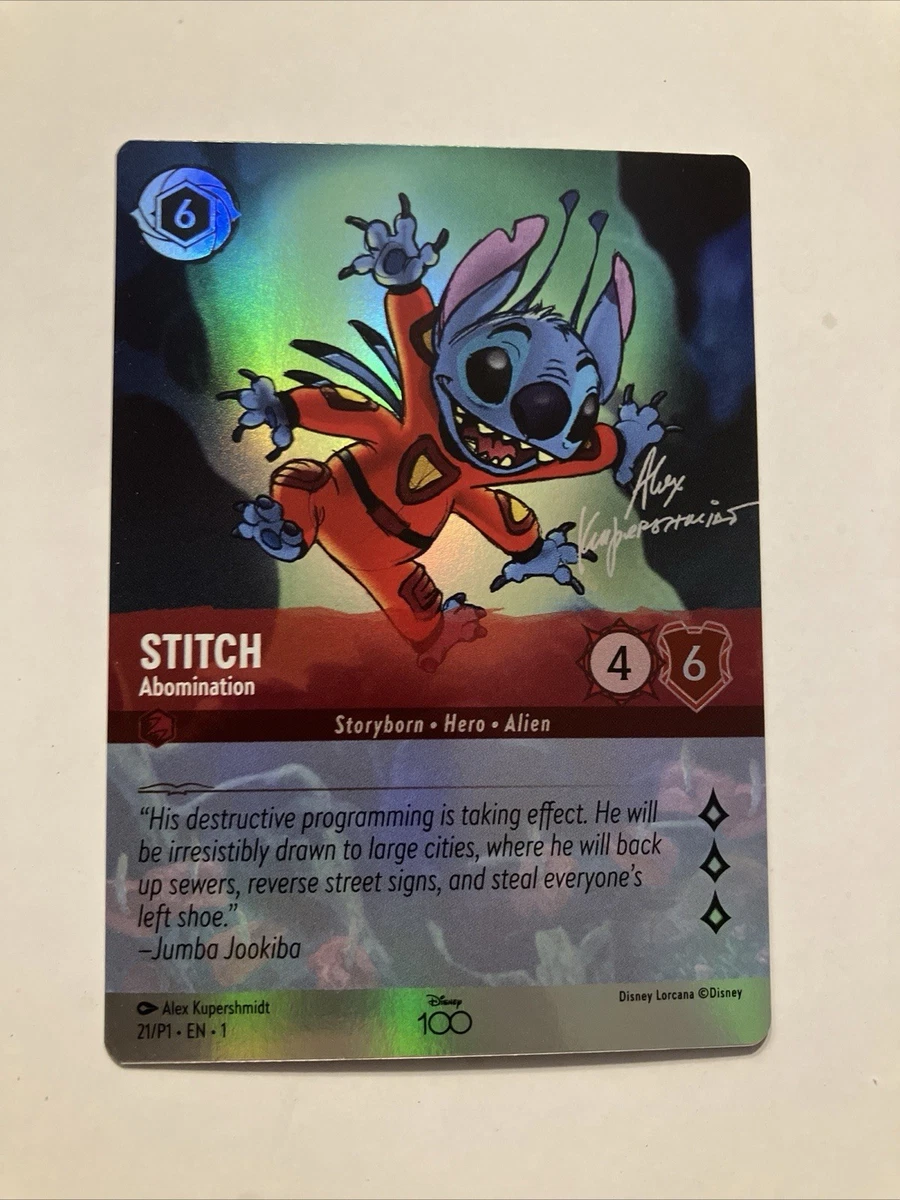Stitch - Abomination 21 Disney100 Promos for sale | eBay