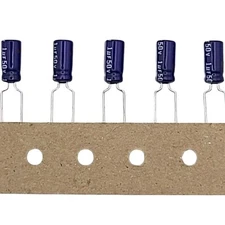 10pcs 1uf 50v Panasonic SU 85°C Radial Electrolytic Capacitors 