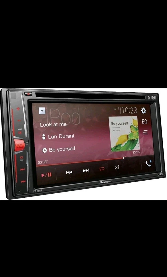 Pioneer AVH-221EX Bluetooth CD DVD Player iPhone Android USB MP3 Aux 6-Ch 6.2" - Image 3 of 4