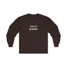 Army Grandma Long Sleeve Tee