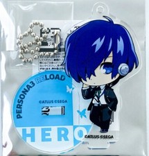 PERSONA 3 Reload Protagonist Makoto Yuki Acrylic stand Key chain TOKYO TOWER