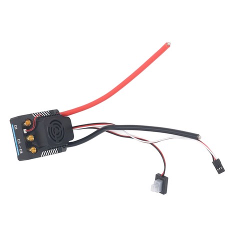 Contrôleur De Vitesse ESC Brushless 120A étanche - Pour Voiture RC 1/8, Support 2-4S LiPo | Avec Ventilateur, Programmable - 10