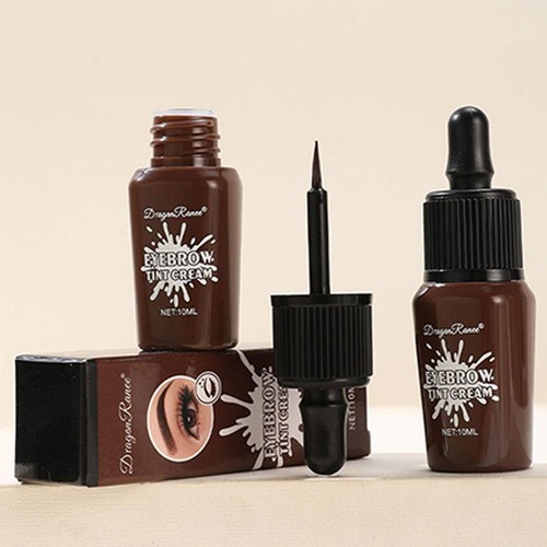 Peel-off Dye Eyebrow Gel Semi-Permanent Waterproof Tattoo Brow Tint A7Y9 - Picture 9 of 15