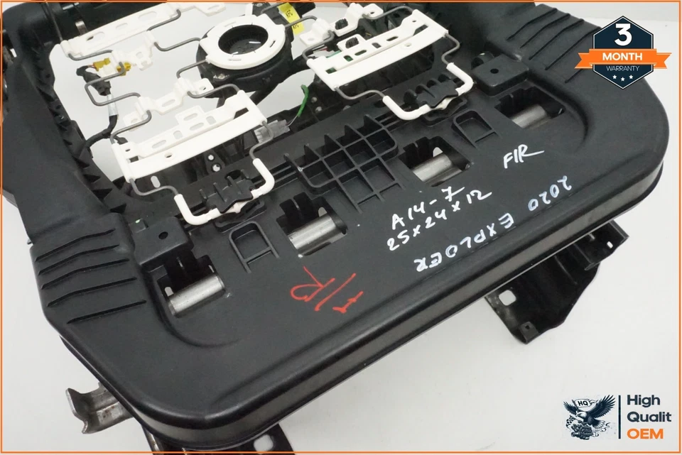 Ford Explorer 2020-2023 marco de pista asiento inferior delantero derecho con motor OEM Foto 3 de 4