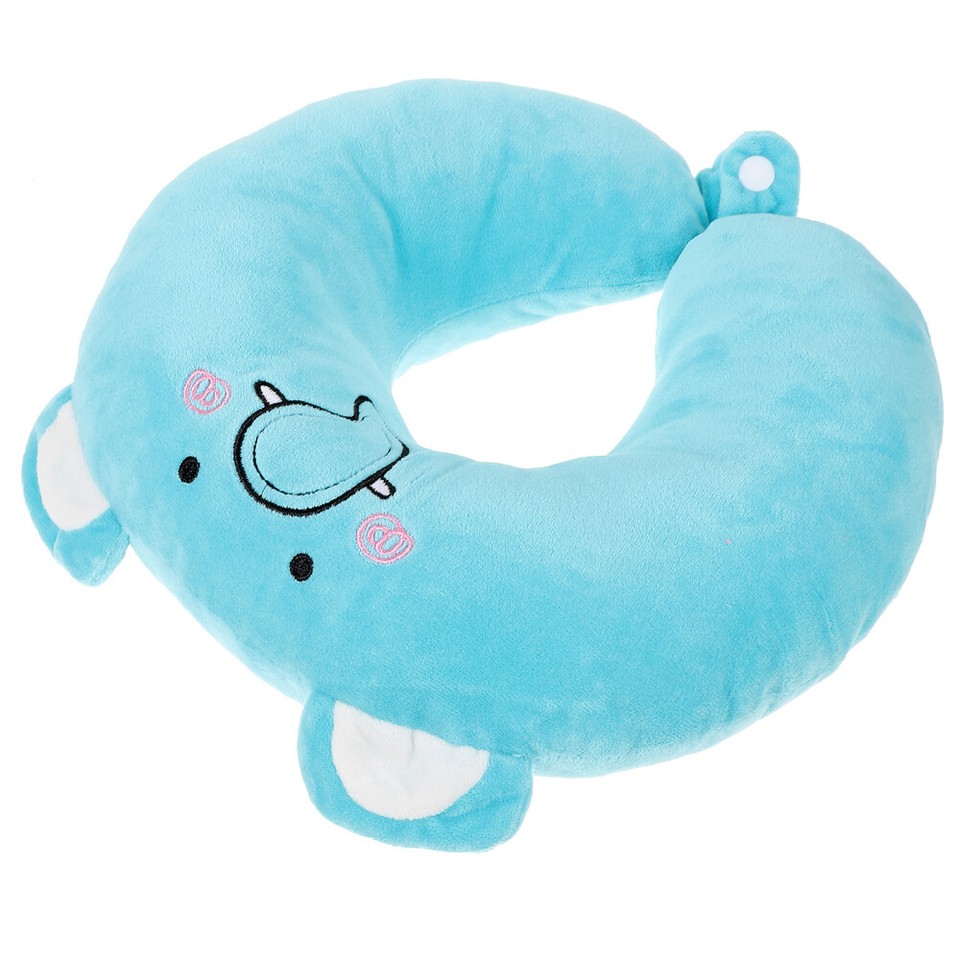 2pcs Cartoon U Shape Adorable Neck Pillow Travel Pillow Travel Neck
