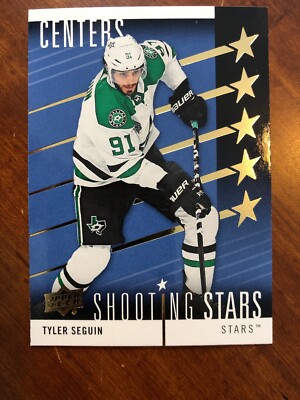 19-20 UD Series 1 Hockey Shooting Stars SSC-8 Tyler Seguin