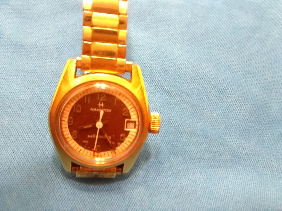 HAMILTON SELF WINDING VINTAGE CIRCA 70s LADIES NURSES WRIST WATCH
