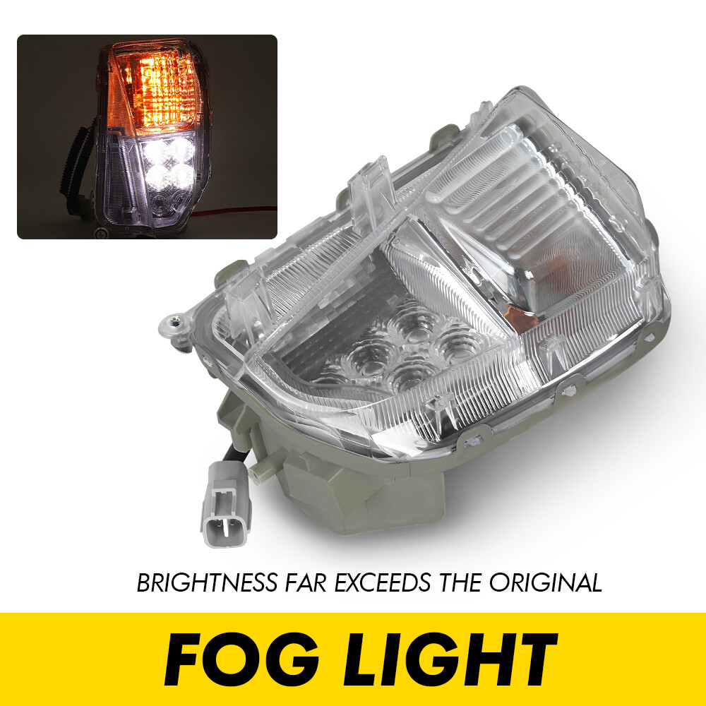 AUXITO Fog Lights LED Bumper Driver Lamp LH Side For Toyota 2012-2015 Prius USA