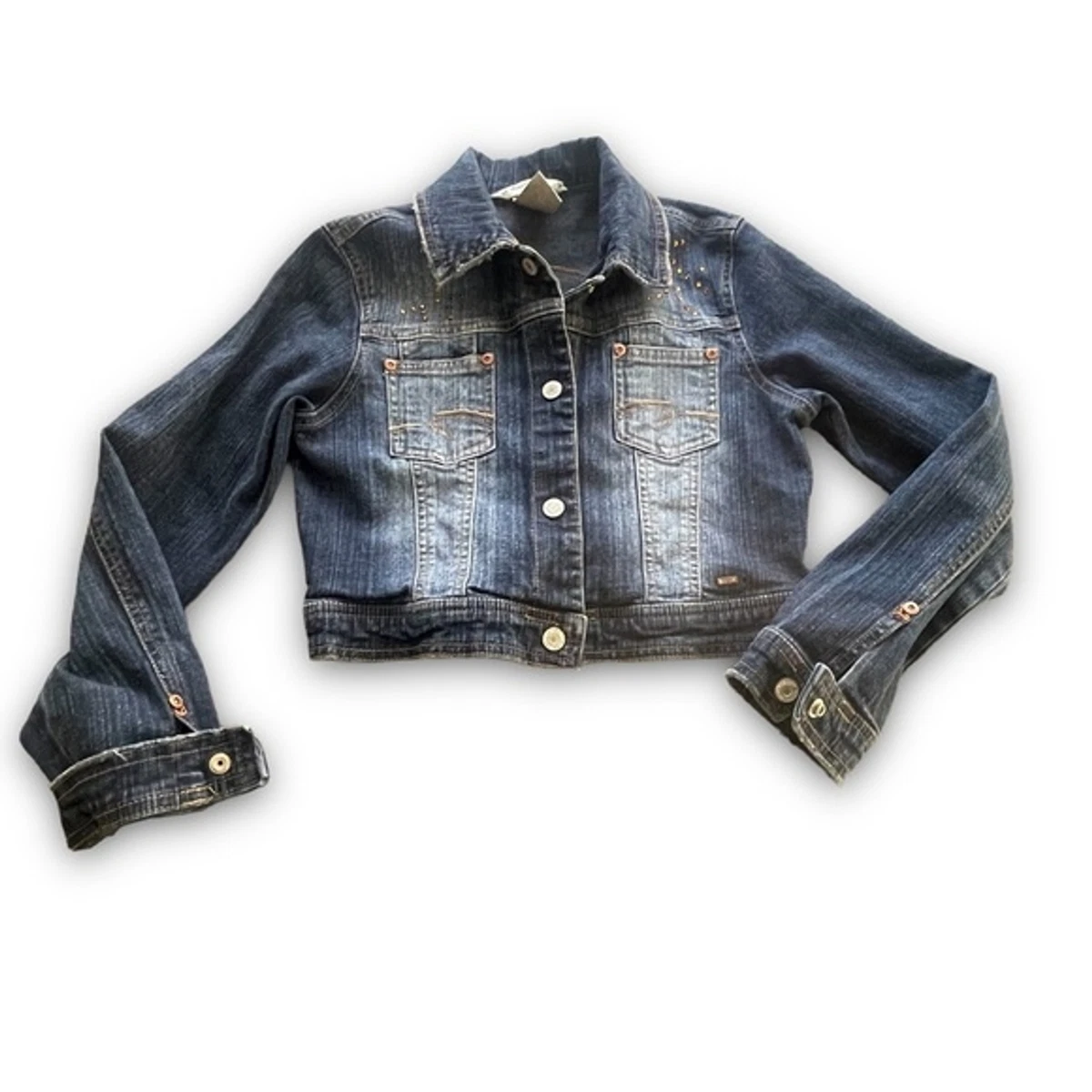 Jean jacket shop too small