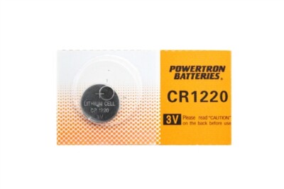 CR1220 Key Fob Battery Keyless Entry Remote Lithium Coin 3V Extra Long Life