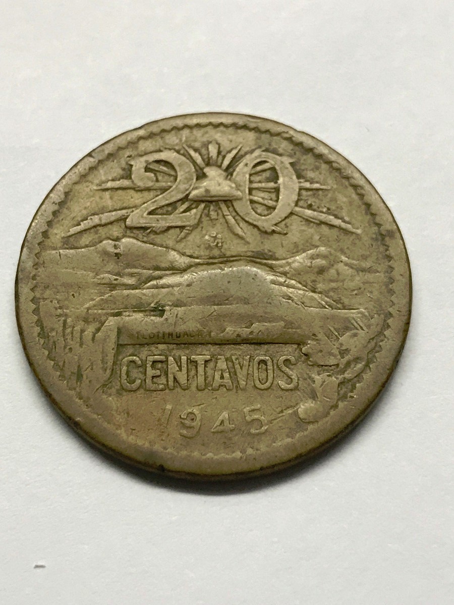 【中古】 When the War Is Over Cosima 1945 Mexico 20 Centavos VG #13543 | eBay