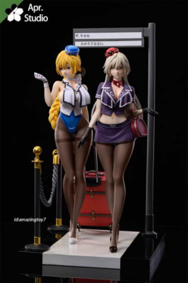Apr. Studio 1/4 Cos Airline Stewardess Jeanne d'Arc Alter Resin Model Statue