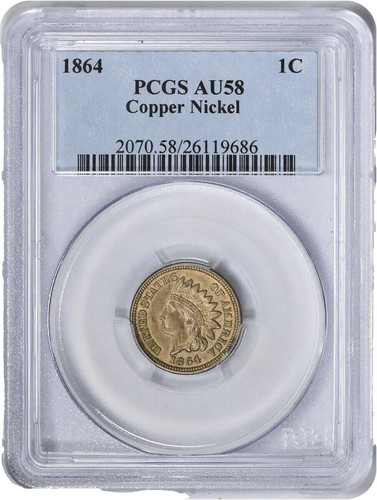 ちゅに 1864 CN Indian Head Cent #209 - VG+ | eBay
