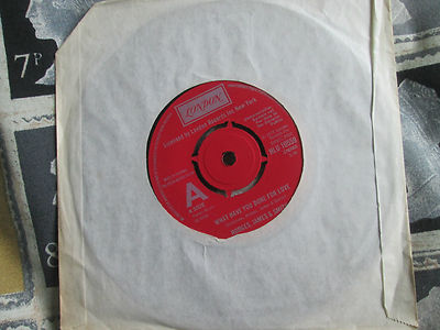 Hodges, James & Smith What Have You Done For Love? London HLU 10559 7'' Single 