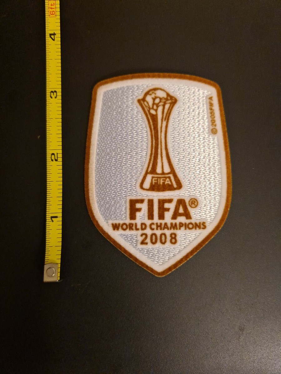 銀盃　記念バッチ UEFA Champions League patch kit- FC Barcelona, Bayern Munich