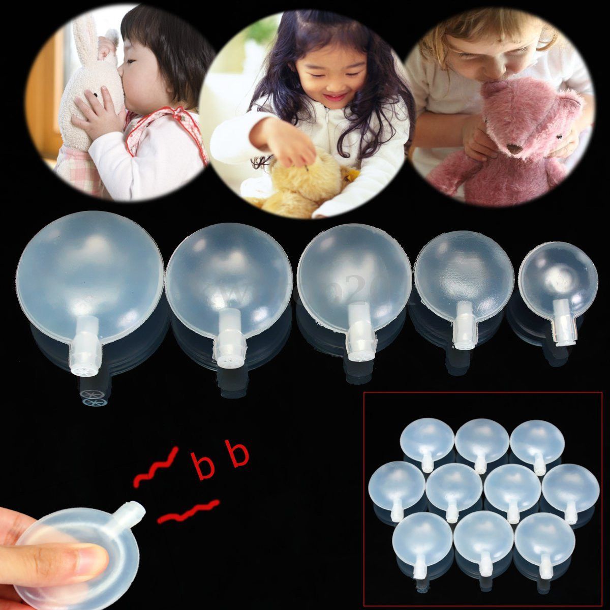 30 Pezzi Squeaker Per Giocattoli Cani - Ricambi Per Riparazione Giocattoli Cigolanti - Foto 6