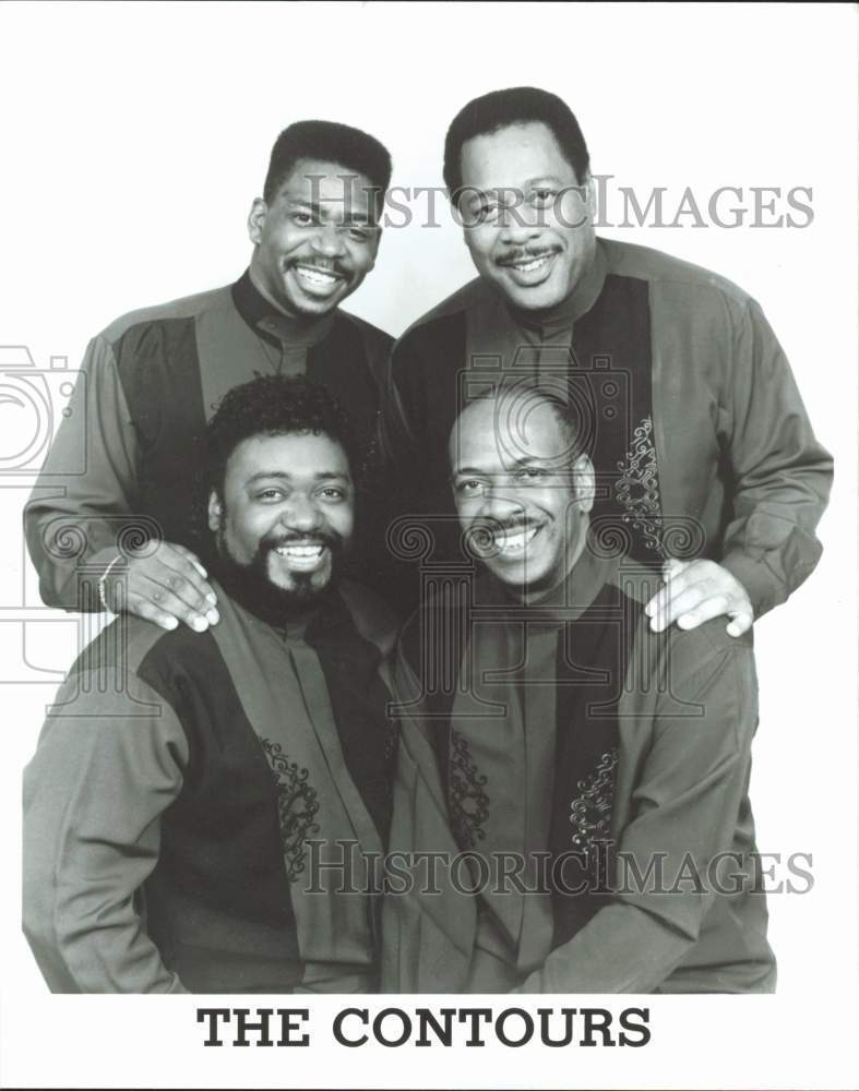 1993 Press Photo American soul singing group, The Contours - afa52058