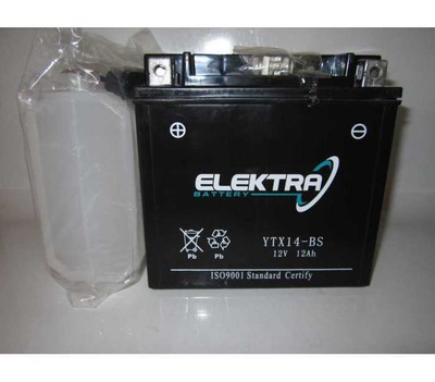 BATTERIA ELEKTRA YTX14-BS TGB X-LARGE/X-MOTION 125 EFI 125 2009>2010