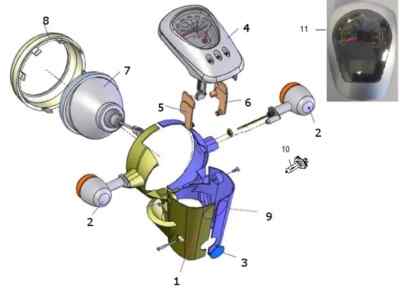 SFM / Sachs Tacho digital P786000124000 Prima E