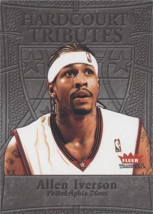 2004-05 Fleer Tradition - Hardcourt Tributes Allen Iverson #1 HT 