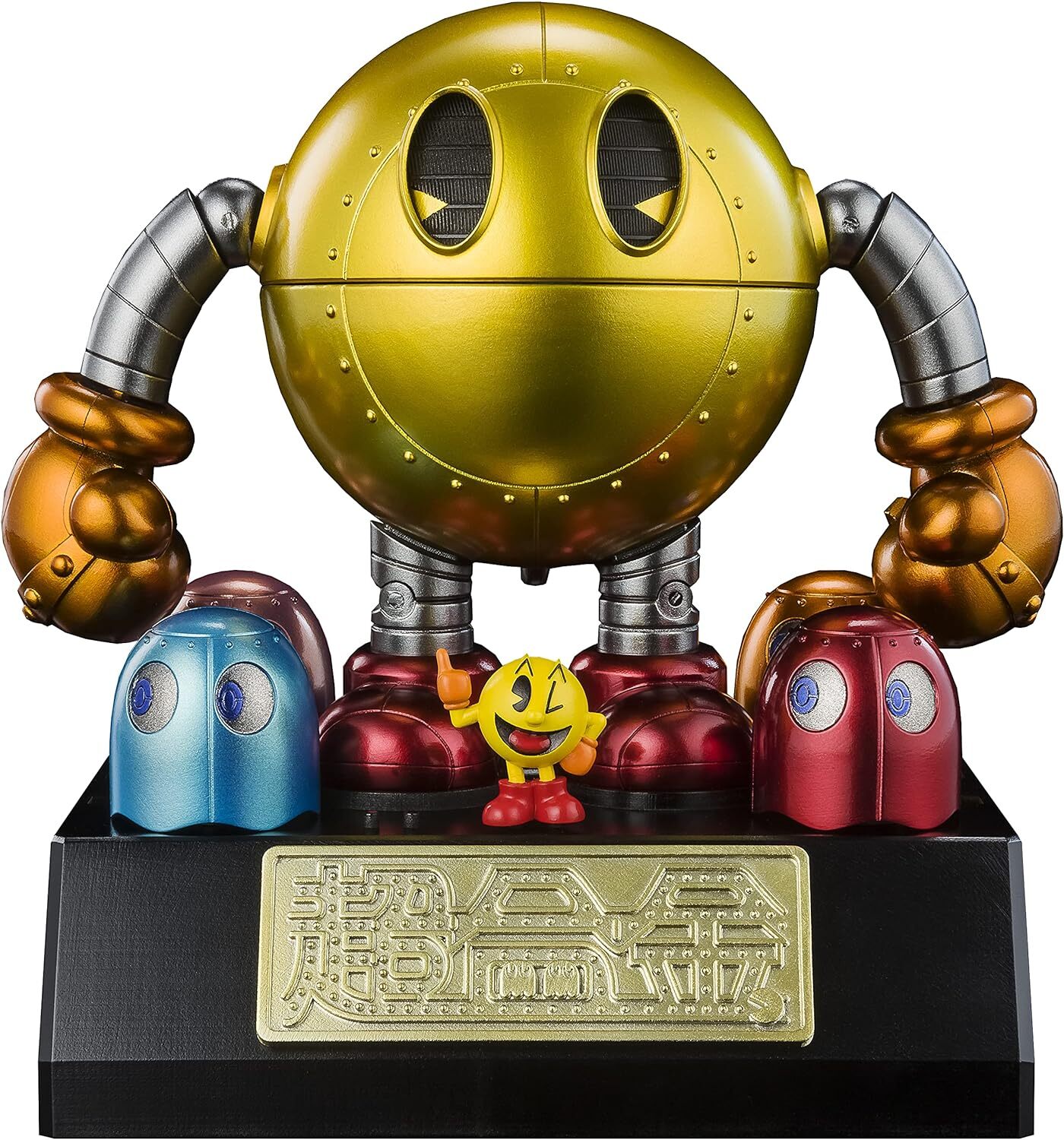 Super Alloy Pac-Man approximately 105mm ABS & die-cast painted m... book form JP