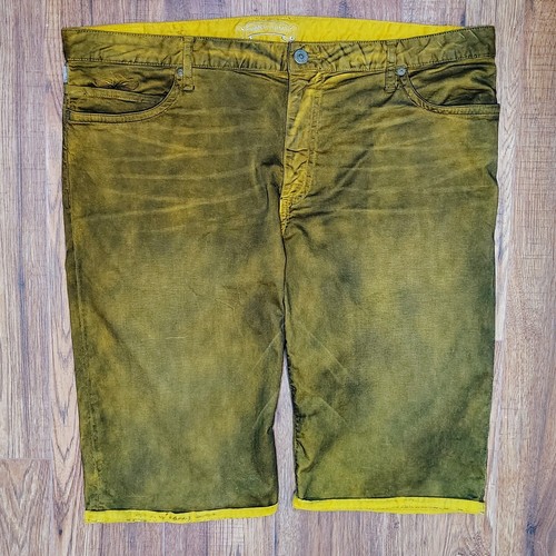 Robin’s Jeans SP5519 Dusty Yellow Long Flap Shorts Gr. 44 Made in USA - Bild 2 von 9