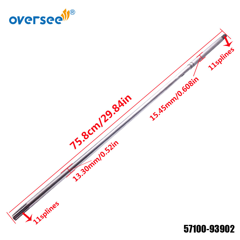 57100-93902 Driver Shaft Long For Suzuki 2 Stroke DT9.9 15
