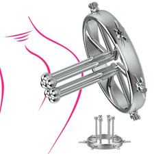 2021 Stainless Steel Chastity Speculum Spreader Restraint Clamp Expander Dilator