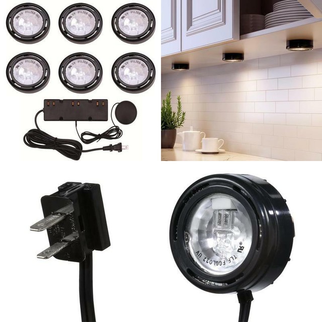 hampton bay xenon under mount light pucks