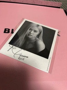 Blackpink Kill This Love Jp Ver Rose Rose Polaroid Card Photocard Ebay