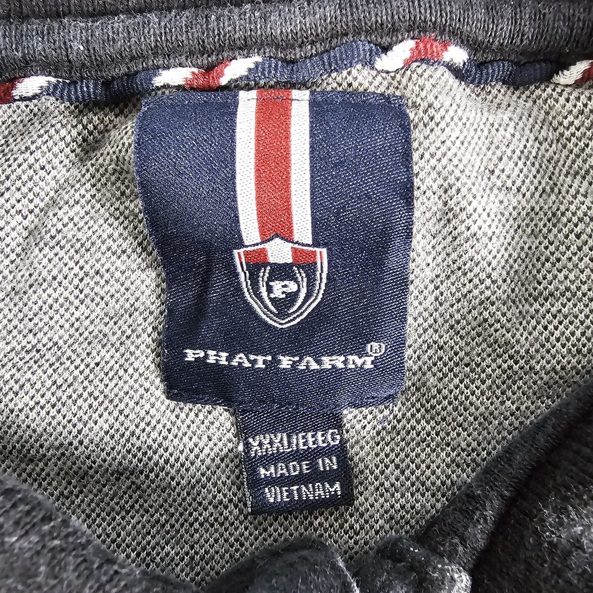 Y2K Vintage Phat Farm Striped Polo Shirt Mens Size 3XL Baggy Y2K Vintage Phat Farm Striped Polo Shirt Mens Size 3XL Baggy