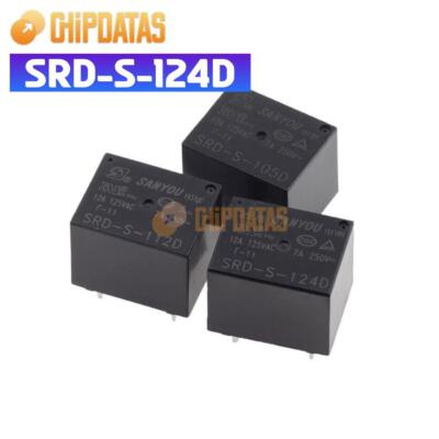 1PCS New SANYOU SRD-S-124D 5 Pins 24VDC Power Relay