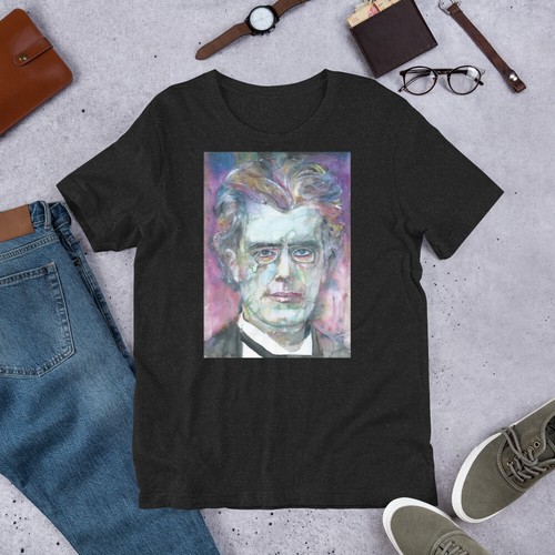 Camiseta UNISEX - GUSTAV MAHLER Retrato Acuarela - Camisa Traje Música Clásica - Imagen 4 de 6