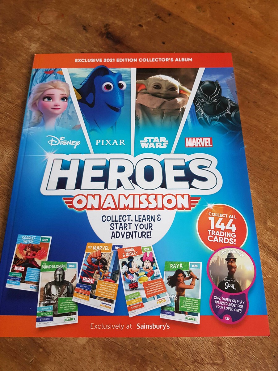 sainsburys heroes cards rare Sainsbury's On Mission Trading Cards/Album Openings 2021 Trading Cards & Stickers 