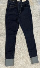 Universal thread Women's Jeans Skinny High Rise Dark Blue Size 00 MSRP 32