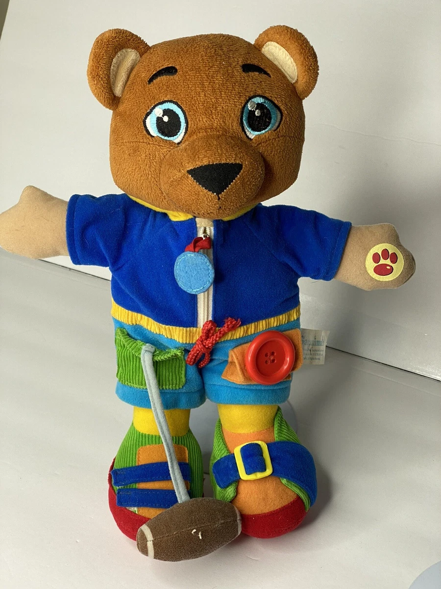 garanimals activity teddy bear plush stuffed animal learning developmental toy