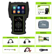 Motorcycle Diagnostic tool JDiag M100 PRO OBD version to Read/Erase Fault Code