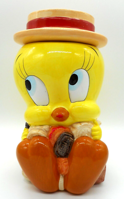 Warner Bros tweety looney tunes ceramic cookie jar CIRCA 1990s | eBay