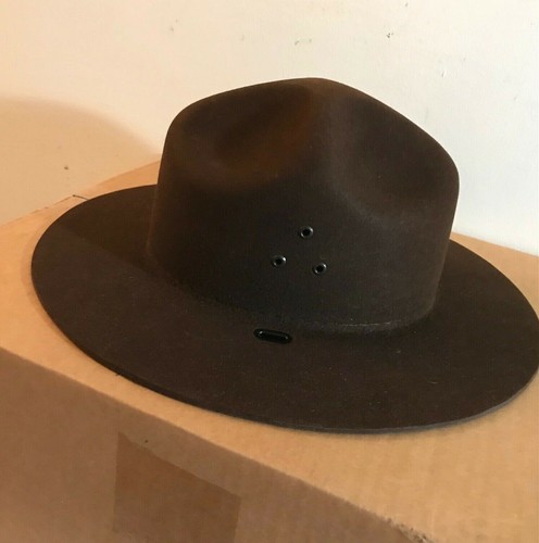 SHERIFF -F40 STRATTON Brown FUR FELT 