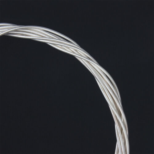 (11 cuerdas) Juego de cuerdas fuertes de aleación de cobre de nailon transparente chapado en plata reemplazo de HEE - Imagen 1 de 12