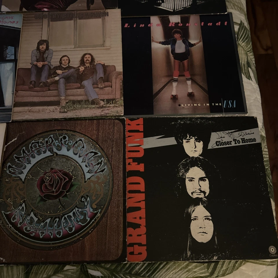 LOT 25 VINYL LP ALBUM 70s Rock Grateful Dead Boston Styx Kansas CSN AerosmithVG+ - Image 3 of 4