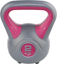 Kettlebell Fit in Vinile per Allenamento Pesi da 2kg Fino a 12kg con 4 Piedini
